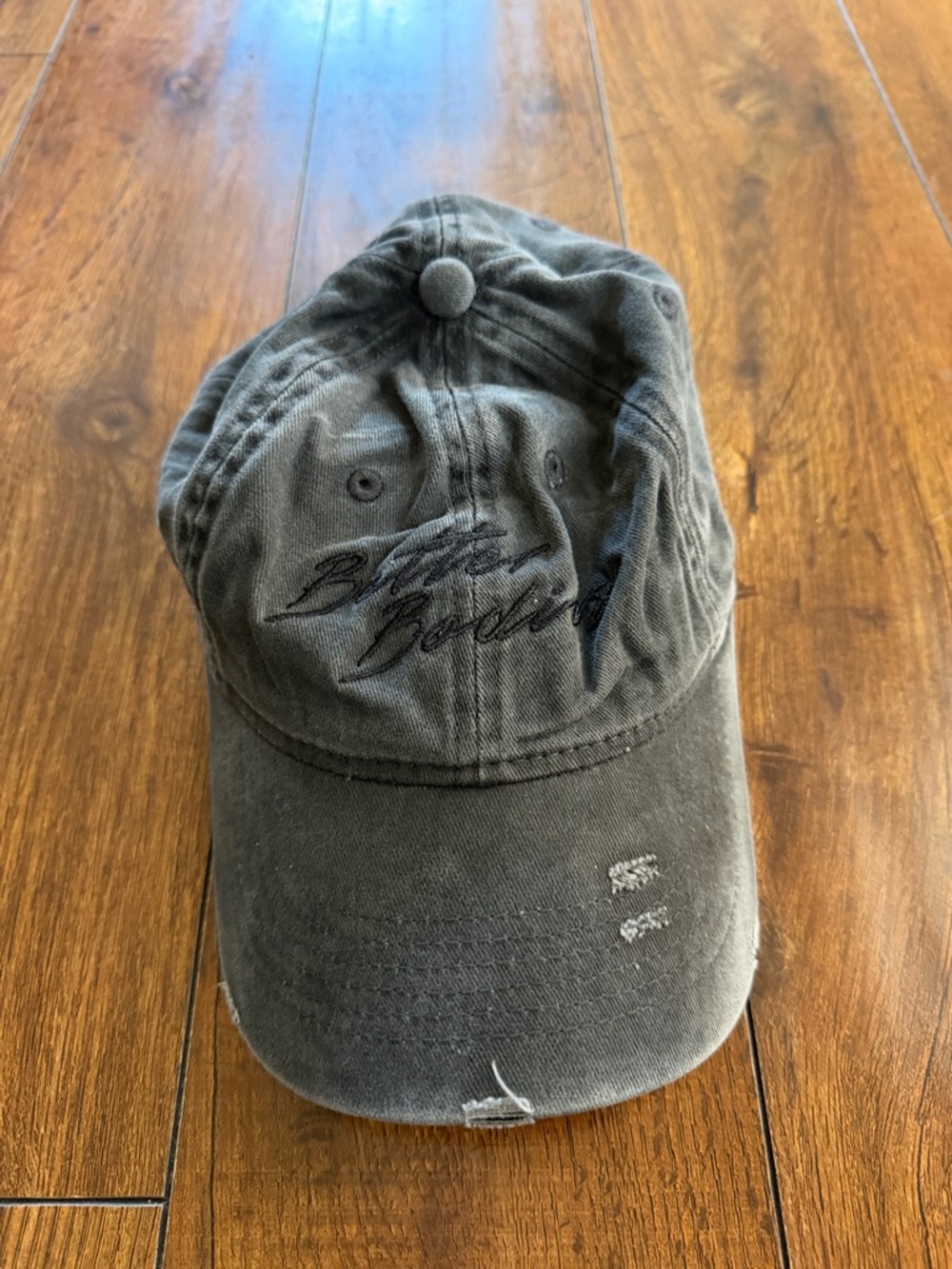 BETTER BODIES Washed Grey Dad hat